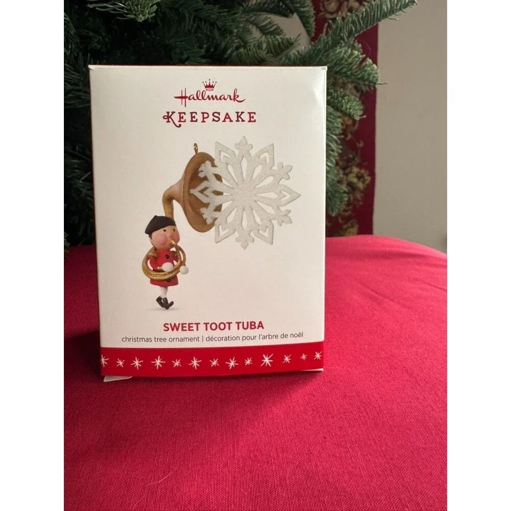 Hallmark Sweet Toot Tuba 2016 Limited Edition Musical Soldier Ornament LPR3348